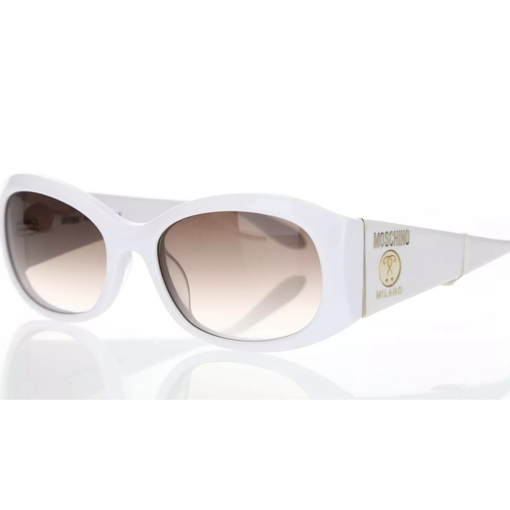 Vintage Moschino White Sunglasses - Picture 16 of 17